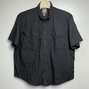5.11 Tactical Tactical Pro Shirt Men’s 3XL Black Ripstop Short Sleeve 71175 NWOT